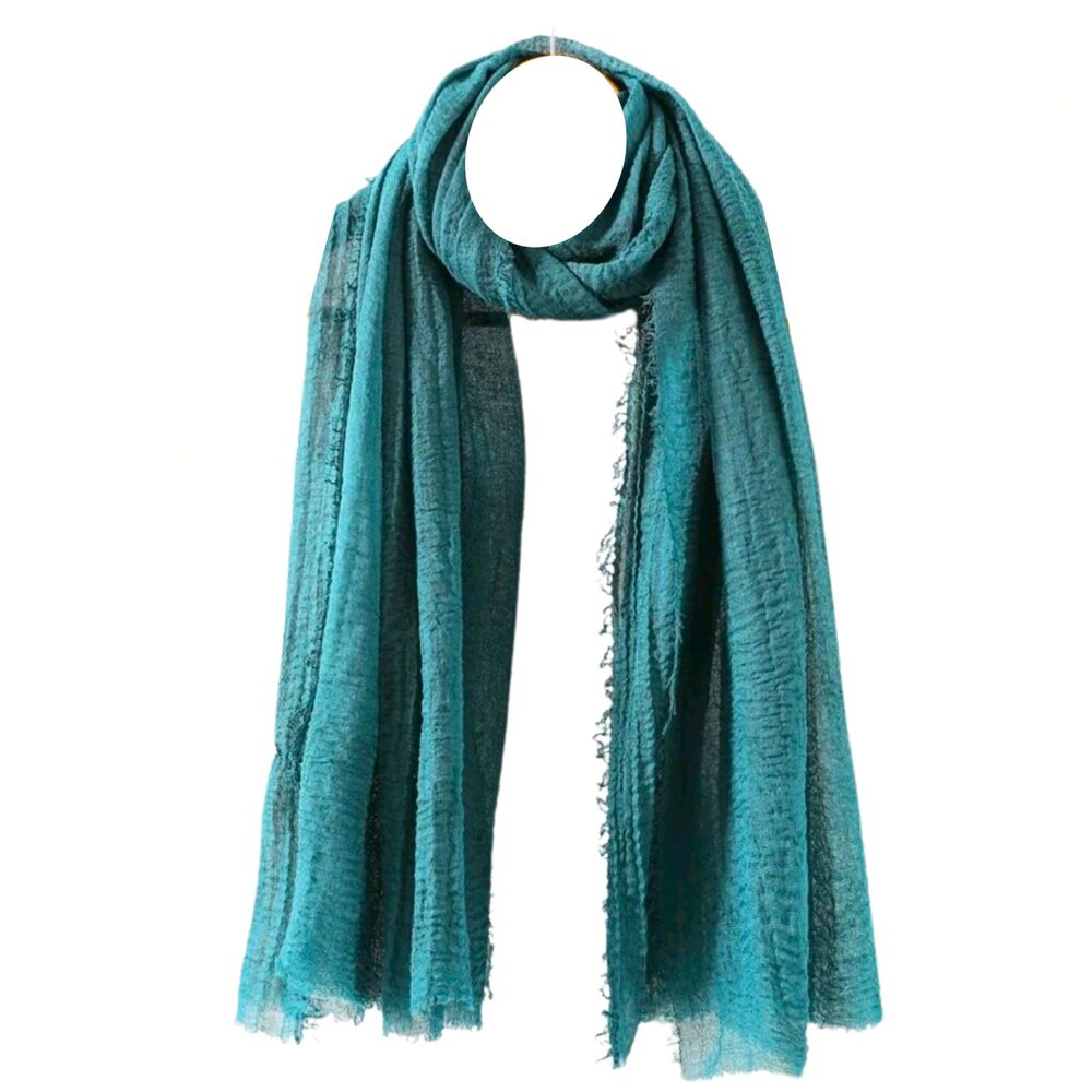 7254 Cotton Scarf For Women Lightweight, Shawl Wraps Soft